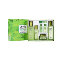 Pure natural set of skincare products packaging box